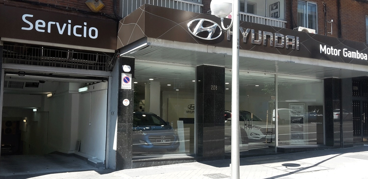 Grupo Gamboa: Taller Hyundai en Av. Ciudad de Barcelona, Retiro, Madrid