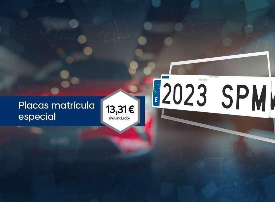 Matrícula acrílica 13,31€ dos placas