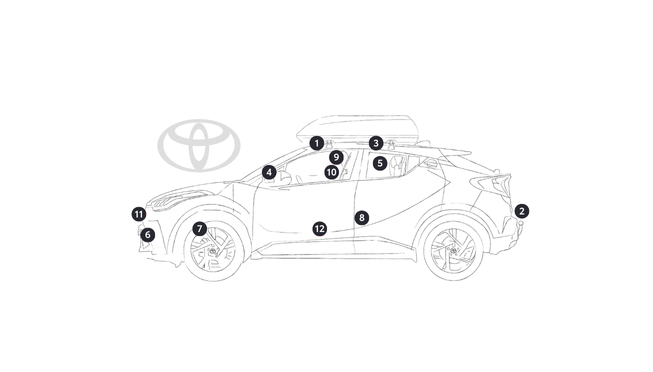 ACCESORIOS TOYOTA