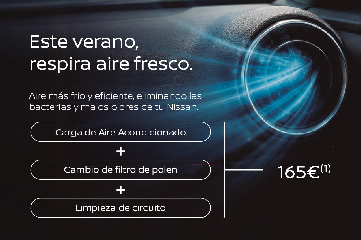 Carga de Aire Acondicionado y Filtro de Polen Nissan: Confort al Mejor Precio en Gamboa Automoción